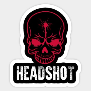 Headshot Sticker